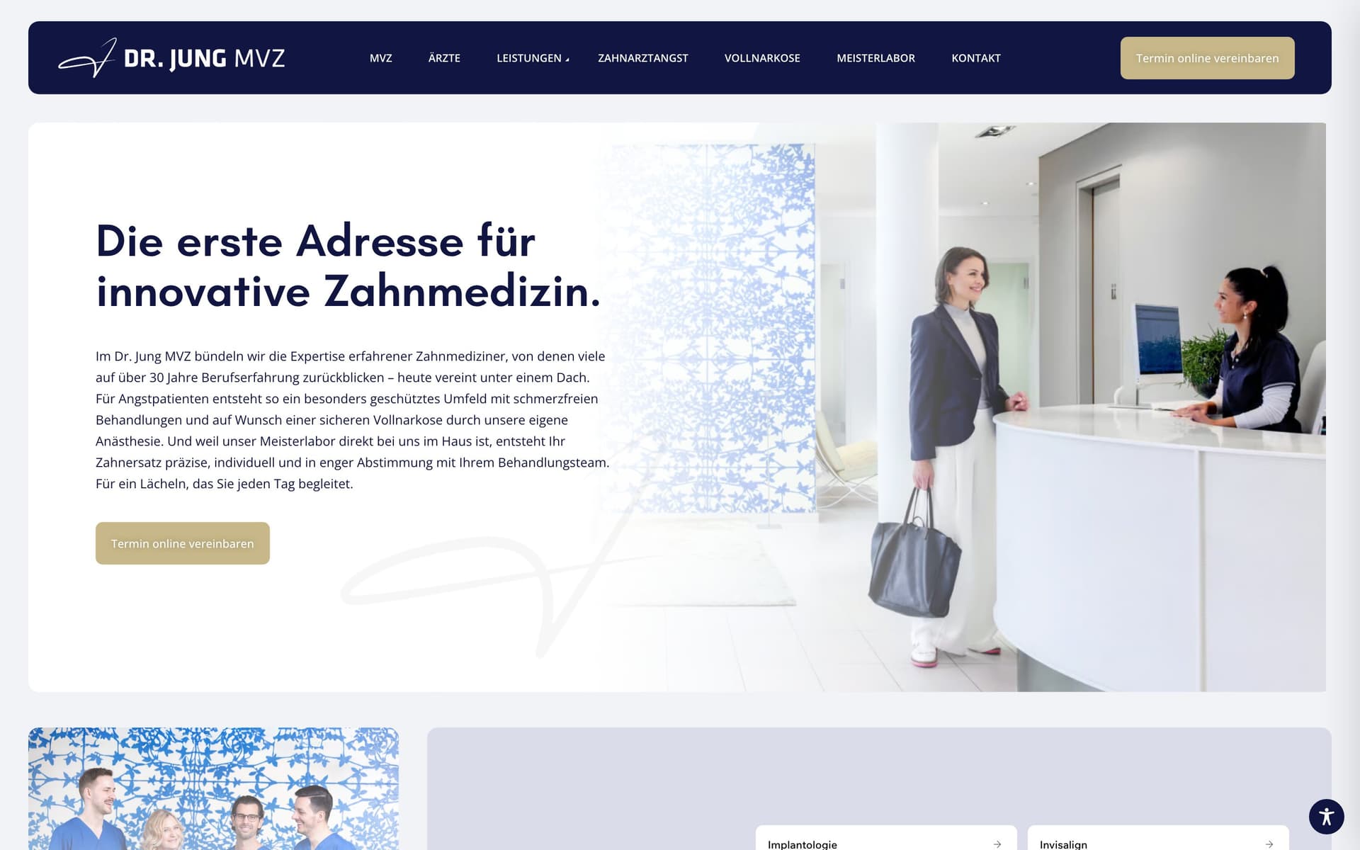 Website von Dr. Jung MVZ